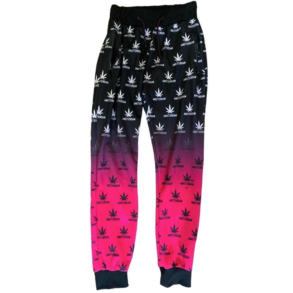 Pot leaf Gradient Joggers